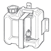 Picture of X10-246-001-016 - Window Washer System - 24 Volt 6.0L Bottle with Pump