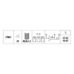 Picture of TS6285 - Temperature Sender - Peugeot -  505 (551A) 1.8, 2.2, 2.2 GTI