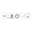 Picture of TS6280 - Temperature Sender - Opel - Calibra A (C89) 2.0 I, 2.0 16V (M07)