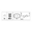Picture of TS6192 - Temperature Sender - Opel Astra, Corsa, Meriva, Omega, Tigra, Zafira
