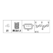 Picture of TS6192 - Temperature Sender - Renault - Sandero/Stepway I (BS_) 1.6 (BS0H, BS0F)