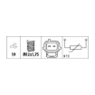 Picture of TS6192 - Temperature Sender - Ford - Focus I (DAW, DBW) 1.6 16V, I Saloon (DFW) 1.6 16V 