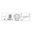 Picture of TS6192 - Temperature Sender - Mazda - Opel - Toyota 
