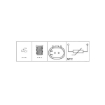 Picture of TS6163 - Temperature Sender - Chrysler - Mercedes-Benz - SMART 