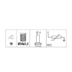 Picture of TS6162 - Temperature Sender - Mercedes-Benz C-Class, E-Class, G-Class 
