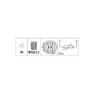 Picture of TS6154 - Temperature Sender - Honda Civic 1.6 V-Tec, 1.8 16V, Prelude 2.0 16V, S2000 2.0