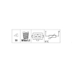Picture of TS6152 - Temperature Sender - Alfa Romeo 146 1.9 Td, 155 1.9 Td - Fiat Palio 1.7 D
