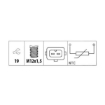 Picture of TS6151 - Temperature Sender - Alfa Romeo 146, 1.4i - Fiat Palio 1.2, Siena 1.3