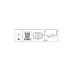 Picture of TS6128 - Temperature Sender - Hyundai - Mitsubishi 