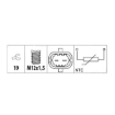 Picture of TS6120 - Temperature Sender - Jeep Cherokee, Grand Cherokee, Wrangler - Opel Astra - Peugeot Boxer 