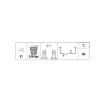Picture of TS6110 - Temperature Switch - Ford Laser/Meteor 1.3, Mazda 323 1.3