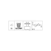 Picture of TS6093 - Temperature Sender - Chevrolet Spark 0.8 - Daewoo Lanos 1.5, Matiz 0.8, Nubira 1.8