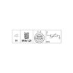 Picture of TS6058 - Temperature Sender - Fiat Uno Fire 1100, 1.4 Turbo