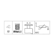 Picture of TS6057 - Temperature Sender - Isuzu KB200, KB230, KB280TD, Trooper 2.2D