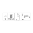 Picture of TS6056 - Temperature Sender - Nissan 200/300ZX 1.8, 3.0 V6, Maxima 3.0i, Patrol 4.2