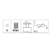 Picture of TS6053 - Temperature Sender - Audi 100 - Volvo - Volkswagen Golf/Jetta II, Passat, Scirocco 
