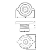 Picture of TG3-14 - 97kPa - Non Pressure Release Top Gasket Double Seal