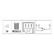 Picture of SL367 - Stop Light Switch - Lancia Thema 