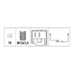 Picture of SL347 - Stop Light Switch - Iveco Daily II Platform/Chassis, Daily II Van 35-10, Daily II Van 35-8 