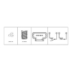 Picture of SL335 - Stop Light Switch - Opel Vivaro - Renault Captur, Clio, Duster, Sandero, Stepway, Traffic