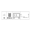 Picture of SL334 - Stop Light Switch - Peugeot Boxer Bus, Boxer Van 