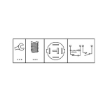 Picture of SL232 - Stop Light Switch - Opel Corsa, Meriva, Tigra 