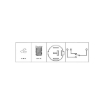 Picture of SL231 - Stop Light Switch - Opel Astra (F) 1.4i, 1.6i 16V, 1.7D, 1.8i 16V, Calibra 2.0 16V