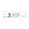 Picture of SL226 - Stop Light Switch - Honda Civic IV, CR-V, CRX, Prelude