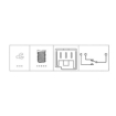 Picture of SL216 - Stop Light Switch - Alfa Romeo 155, T-Spark, Spider - Fiat Uno