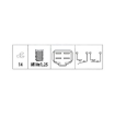 Picture of SL190 - Stop Light Switch - Hyundai Elantra, S-Coupe, Tiburon 