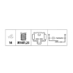Picture of SL188 - Stop Light Switch - Honda - Lexus - Toyota Avensis, Hilux, Land Cruiser, Yaris 