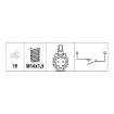 Picture of RS243 - Reverse Light Switch - Subaru Forester, Impreza, Legacy, Outback 