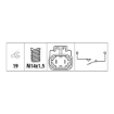 Picture of RS234 - Reverse Light Switch - Nissan Navara, NP300, Pathfinder 