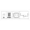 Picture of RS231 - Reverse Light Switch - Volvo S40, V50, C30, S40, V50 