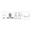 Picture of RS207 - Reverse Light Switch - Voyager / Grand Voyager III (GS_, NS_) 2.5 TD
