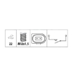 Picture of RS194 - Reverse Light Switch - Audi A1, TT - Volkswagen Amarok, Beetle, Golf, Jetta IV 
