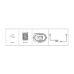Picture of RS183 - Reverse Light Switch - Mercedes-Benz C-Class, E-Class, SLK, CLK, Viano, Vito