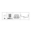 Picture of RS181 - Reverse Light Switch - Land Rover Defender 2.5 Tdi, 2.5 Td5, 3.5 V8, Discovery II 4.0 V8