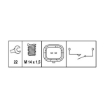 Picture of RS169 - Reverse Light Switch - Citroen - Opel - Peugeot