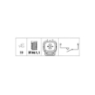 Picture of RS164 - Reverse Light Switch - Honda Civic V/VI 1.6 Vti, 1.6i Vtec, 1.8i 16V