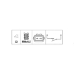 Picture of RS147 - Reverse Light Switch - Volkswagen Golf/Jetta III, Passat, Polo Classic, Playa 