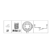 Picture of RS126 - Reverse Light Switch - Toyota Camry, Corrola, Conquest, Dyna, Hi-Ace, Land Cruiser