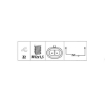 Picture of RS125 - Reverse Light Switch - Opel Senator 2.5i, 2.6i, 3.0 24V
