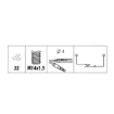 Picture of RS120 - Reverse Light Switch - Isuzu D-Max 2.5 DiTD, Trooper 2.2D, 2.6I, 3.5 V6