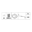 Picture of OP6691 - Oil Pressure Switch - Saab 9-3, 9-5, 9-5 Estate 
