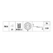 Picture of OP6690 - Oil Pressure Switch - Citroen Relay II Bus, Relay II Van - Peugeot Boxer Van, Boxer Bus 