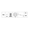 Picture of OP6661 - Oil Pressure Switch - Chevrolet - Fiat - Jeep - Opel 