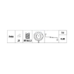 Picture of OP6654 - Oil Pressure Switch - Fiat Ducato 2.3D, 3.0D - Iveco Eurocargo Truck