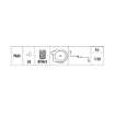 Picture of OP6650 - Oil Pressure Switch - Mercedes-Benz A-Class (W169) A 200, B-Class (W245) B 200