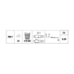 Picture of OP6625 - Oil Pressure Switch - Isuzu WFR 2.0, Trooper 2.6i, KB230